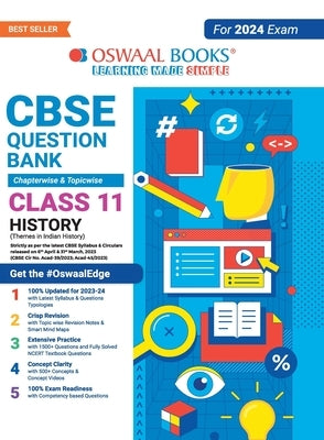 Oswaal CBSE Class 11 History Question Bank (2024 Exam) by Oswaal Editorial Board