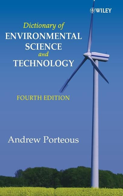 Dictionary of Environmental Sc by Porteous, Andrew