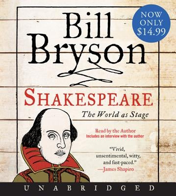 Shakespeare: The World as Stage by Bryson, Bill