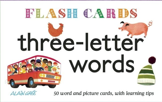 Three-Letter Words - Flash Cards by Grée, Alain