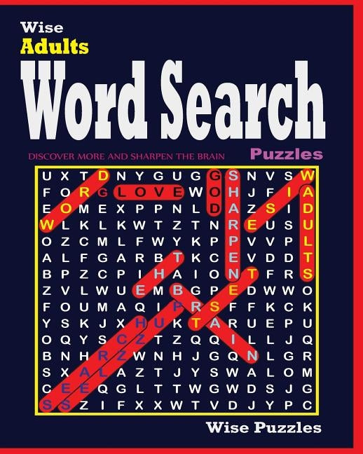 Wise Adults Word Search Puzzles by Puzzles, Wise