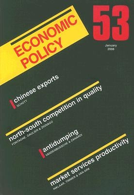 Economic Policy 53 by de Menil