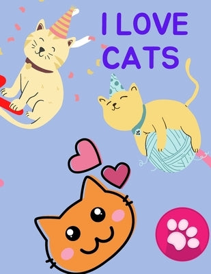 I love Cats: Color and doodle all kinds of kittens in this too-cute coloring book by Publishing, Haythmotivatin
