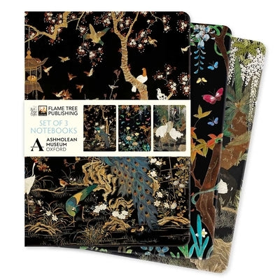 Ashmolean Museum Set of 3 Standard Notebooks by Flame Tree Studio