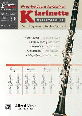 Grifftabelle Für Klarinette Boehm-System [Fingering Charts for Clarinet -- French System]: German / English Language Edition, Other by Pold, Tom