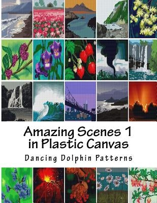 Amazing Scenes 1: In Plastic Canvas by Patterns, Dancing Dolphin