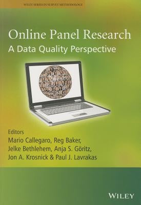 Online Panel Research by Callegaro, Mario
