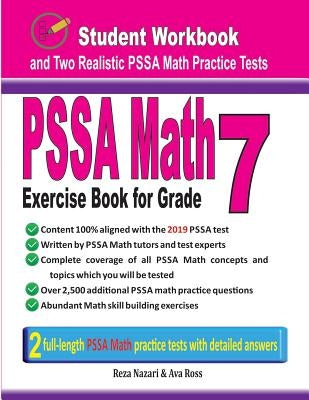 Pssa Math Exercise Book for Grade 7: Student Workbook and Two Realistic Pssa Math Tests by Ross, Ava