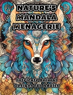 Nature's Mandala Menagerie: Intricate Animal Designs for Adults by Colorzen