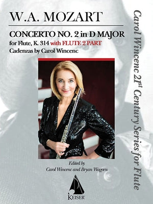 Concerto No. 2 in D Major for Flute, K. 314: With Flute 2 Part by Amadeus Mozart, Wolfgang