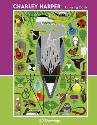 Charley Harper: 50 Drawings Coloring Book by Harper, Charley