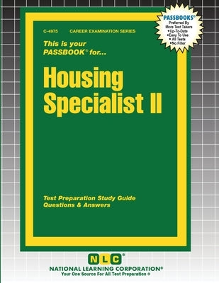 Housing Specialist II by Passbooks