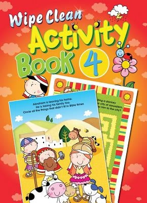 Wipe Clean Activity Book 4 by David, Juliet