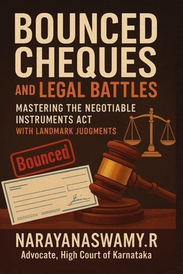 Bounced Cheques and Legal Battles Mastering the Negotiable Instruments Act with Landmark Judgments by R, Narayanaswamy