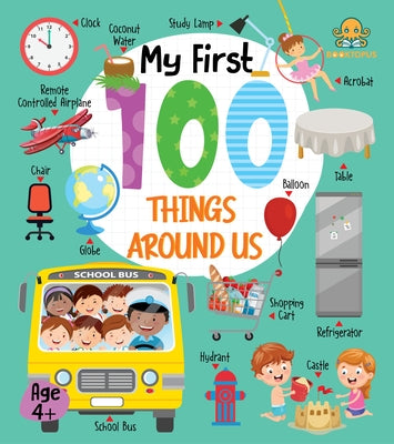My First 100 Things Around Us Board Book by Booktopus