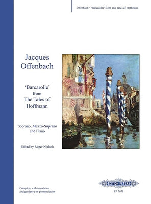 Barcarolle from the Tales of Hoffmann for Soprano, Mezzo-Soprano and Piano by Offenbach, Jacques