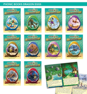 Phonic Books Dragon Eggs: Decodable Books for Older Readers (Alternative Vowel Spellings) by Phonic Books
