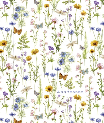Wildflower Garden Large Address Book by Johnston, Ann