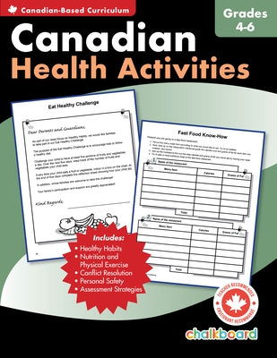 Canadian Health Activities Grades 4-6 by Turnbull, Demetra