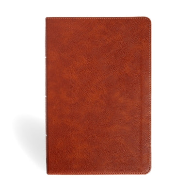 NASB Personal Size Giant Print Bible, Burnt Sienna Leathertouch, Indexed by Holman Bible Publishers