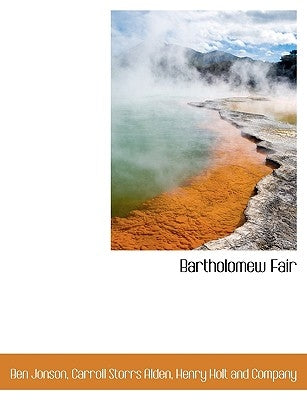Bartholomew Fair by Jonson, Ben