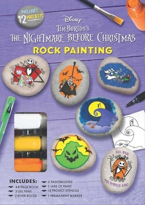 Disney Tim Burton's the Nightmare Before Christmas Rock Painting by Editors of Thunder Bay Press