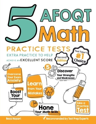 5 AFOQT Math Practice Tests: Extra Practice to Help Achieve an Excellent Score by Nazari, Reza