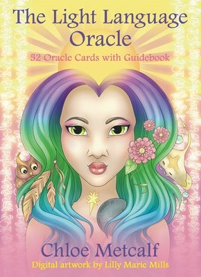 The Light Language Oracle: 52 Oracle Cards with Guidebook by Metcalf, Chloe