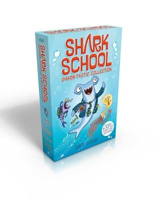 Shark School Shark-Tastic Collection Books 1-4 (Boxed Set): Deep-Sea Disaster; Lights! Camera! Hammerhead!; Squid-Napped!; The Boy Who Cried Shark by Ocean, Davy
