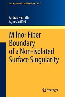 Milnor Fiber Boundary of a Non-Isolated Surface Singularity by Némethi, András