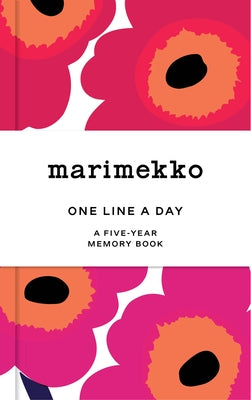 Marimekko One Line a Day (Red Unikko): A Five-Year Memory Book by Marimekko