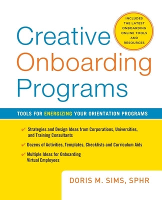 Creative Onboarding Programs (Pb) by Sims, Doris