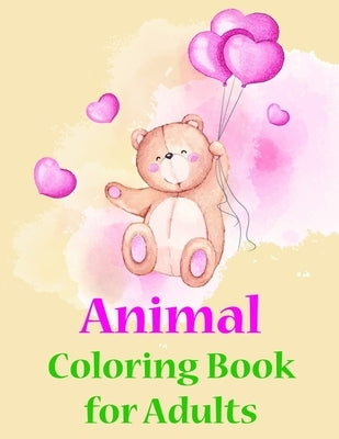 Animal Coloring Book for Adults: Coloring Pages with Adorable Animal Designs, Creative Art Activities for Children, kids and Adults by Mimo, J. K.