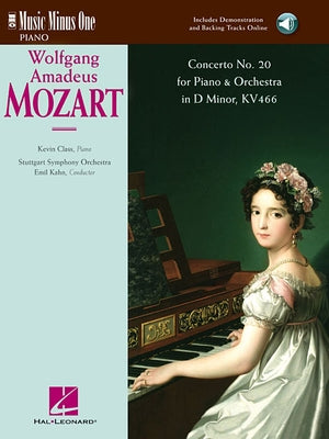 Mozart Concerto No. 20 in D Minor, Kv466 Book with Online Audio by Amadeus Mozart, Wolfgang