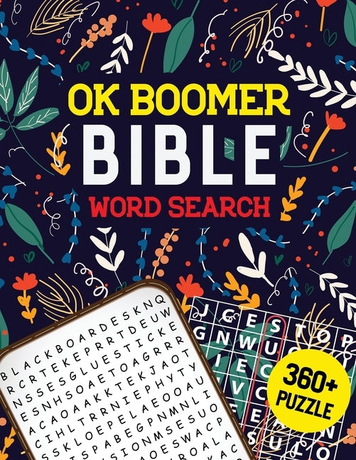 OK Boomer Bible Word Search: Bible Word Search Puzzle, Brain Exercise Game, Fun, and Festive Word Search Puzzles, Favorite Verses Bible Word Search by Publisher, Rns Activity