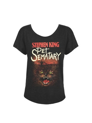 Stephen King - Pet Sematary Women's Relaxed Fit T-Shirt Medium by Out of Print
