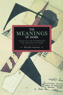 The Meanings of Work: Essays on the Affirmation and Negation of Work by Antunes, Ricardo