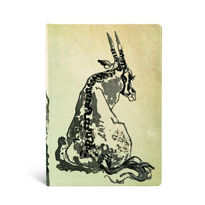 Solitary Oryx MIDI Lined Hardcover Journal, 144pg, 120gsm by Paperblanks (Alistair Bell Collection) by Paperblanks