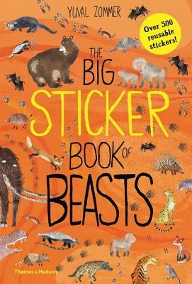 Big Sticker Book of Beasts by Zommer, Yuval