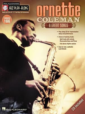 Ornette Coleman: Jazz Play-Along Volume 166 [With CD (Audio)] by Coleman, Ornette