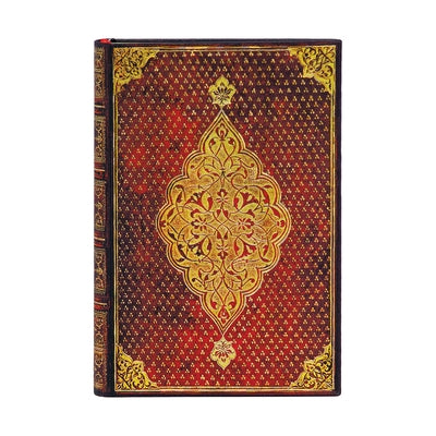 Golden Trefoil Mini Lined Hardcover Journal, 240pg, 120gsm by Paperblanks (Golden Trefoil) by Paperblanks