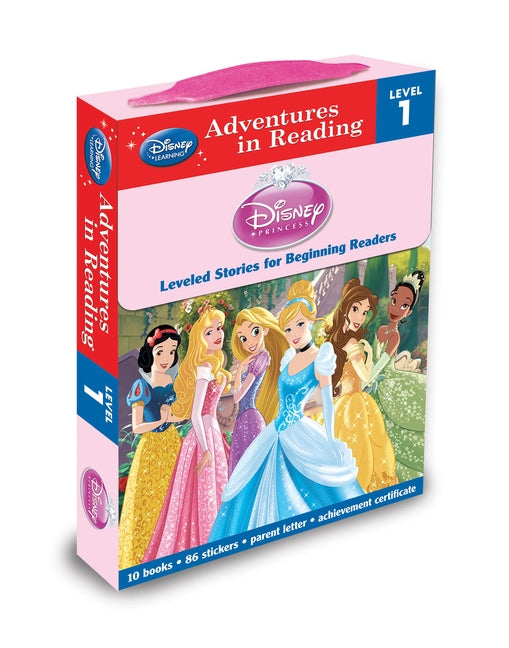 Disney Princess: Reading Adventures Disney Princess Level 1 Boxed Set [With 86 Stickers and Parent Letter, and Achievement Certificate] by Disney Books