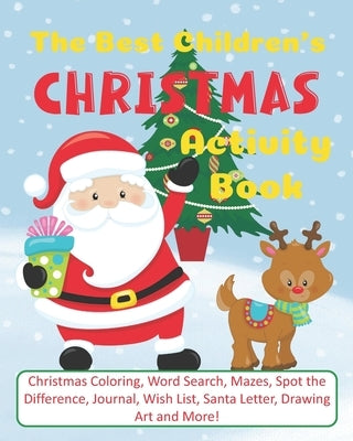 The Best Children's Christmas Activity Book by Colouring, Penelope Joules