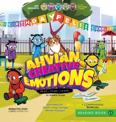 Ahvian The Creative "Emotions" - Bilingual Reading Book: (Read, Think, Learn) - Social Emotional Learning (SEL) Resources by Tarrago, Mahiette