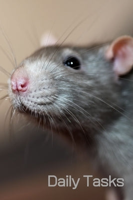 Daily Tasks (6x9inch): Cute Rat Book; Daily Checklist for Organisation; Cute Book for Rat Lovers; 6x9inch by Design Publishers, Raw
