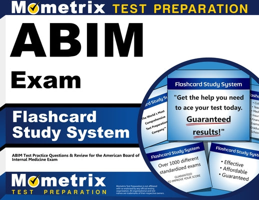 Abim Exam Flashcard Study System: Abim Test Practice Questions & Review for the American Board of Internal Medicine Exam by Abim, Exam Secrets Test Prep Staff