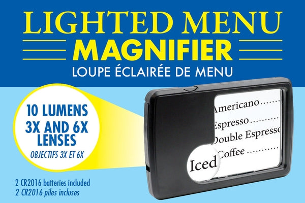 Lighted Menu Magnifier by Peter Pauper Press Inc