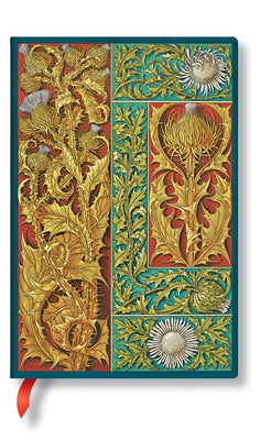 Wild Thistle Mini Lined Softcover Journal, 208pg, 80gsm by Paperblanks (Vox Botanica) by Paperblanks