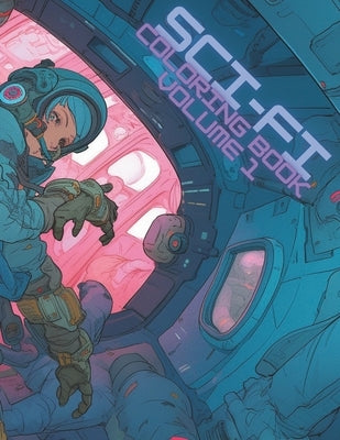 Sci-Fi Coloring Book by Entropy's Muse