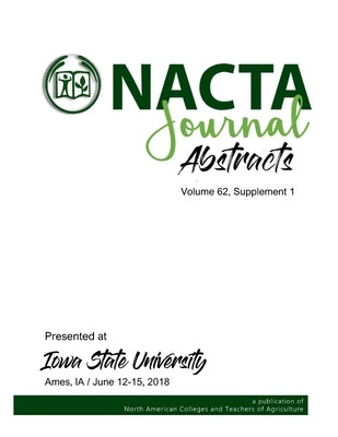 NACTA Journal Abstracts - Volume 62 by Journal, Nacta